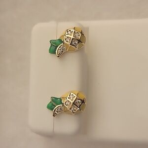 Pineapple earrings 925